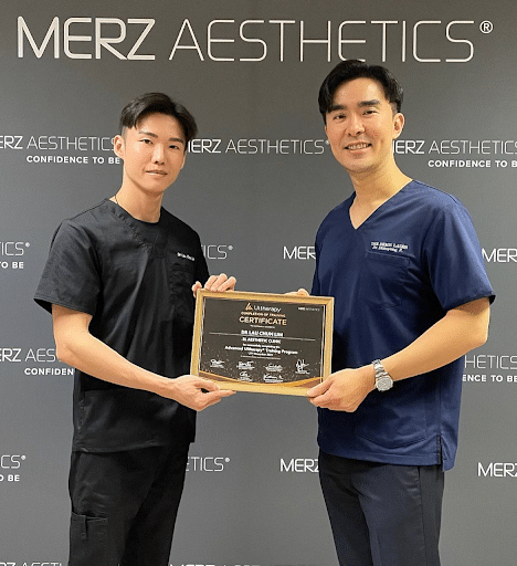 Dr Lau Advanced Ultherapy Certification from Dr Dissapong