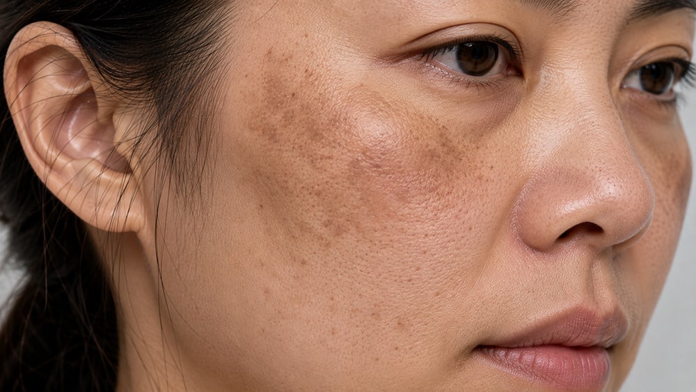 Facial pigmentation, melasma and sun damage