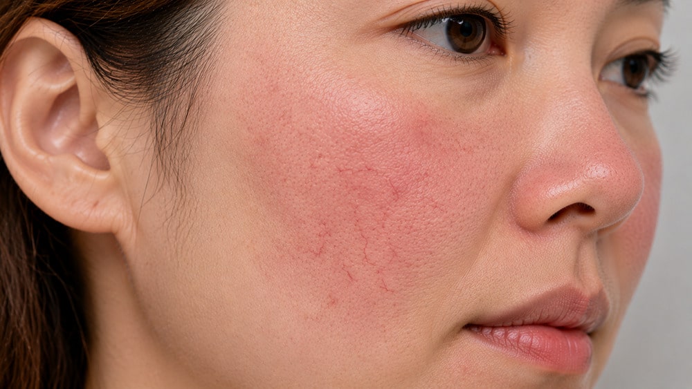 Rosacea and facial redness