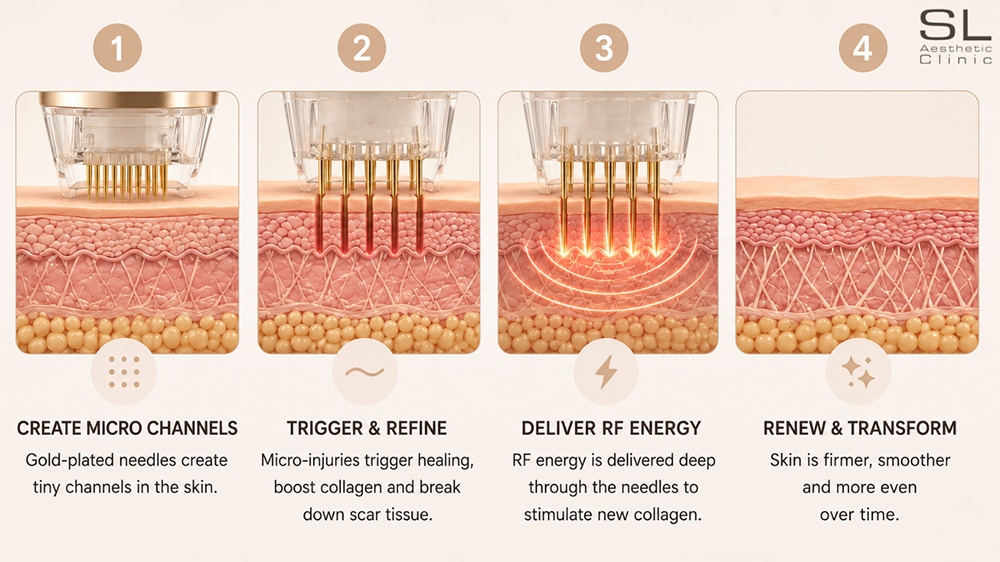 SLAC Gold-Plated Needles
