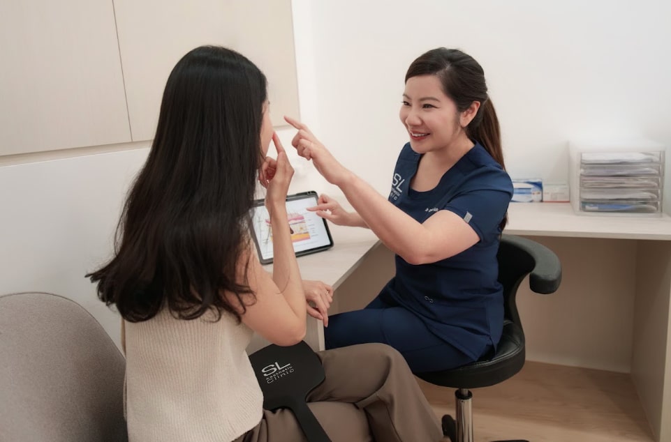 Skinmatch Laser Duo Adjustment in a Clinic